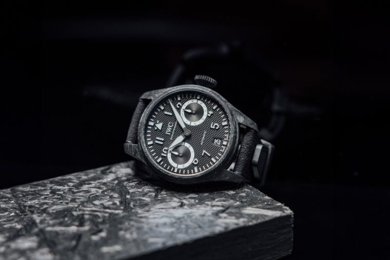 Black CMC watch on CMC material,Black CMC watch on CMC material