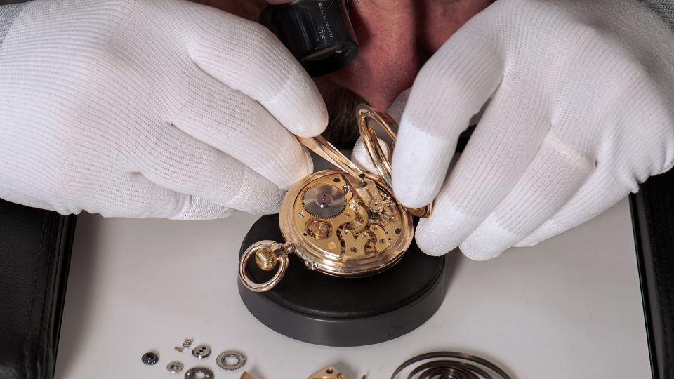 Iwc schaffhausen pocket watch store