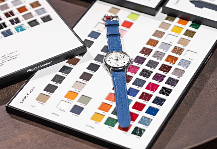 IWC JOURNAL Jean Rousseau Customizable Watch Straps IWC Schaffhausen