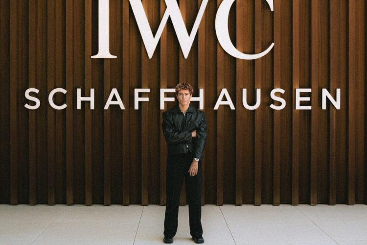 Morgan Mesple im IWC Manufakturzentrum in Schaffhausen