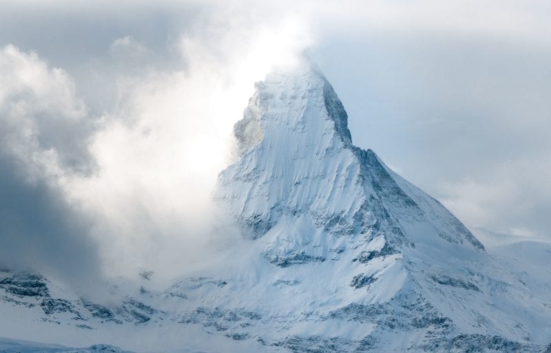 View of the Matterhorn from Zermatt,View of the Matterhorn from Zermatt