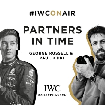 Ready for takeoff with George Russell