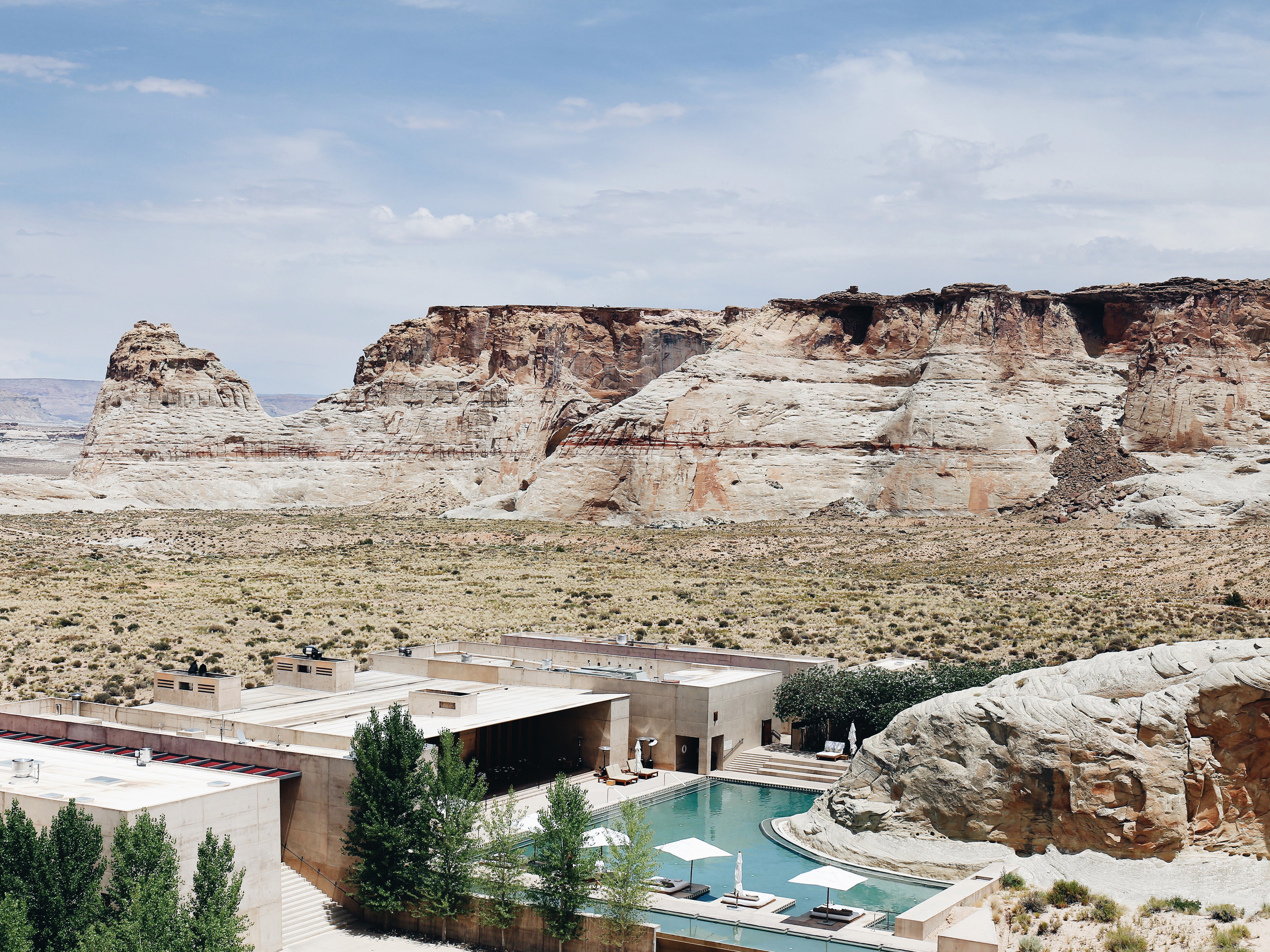 Landscape view of Amangiri, Utah