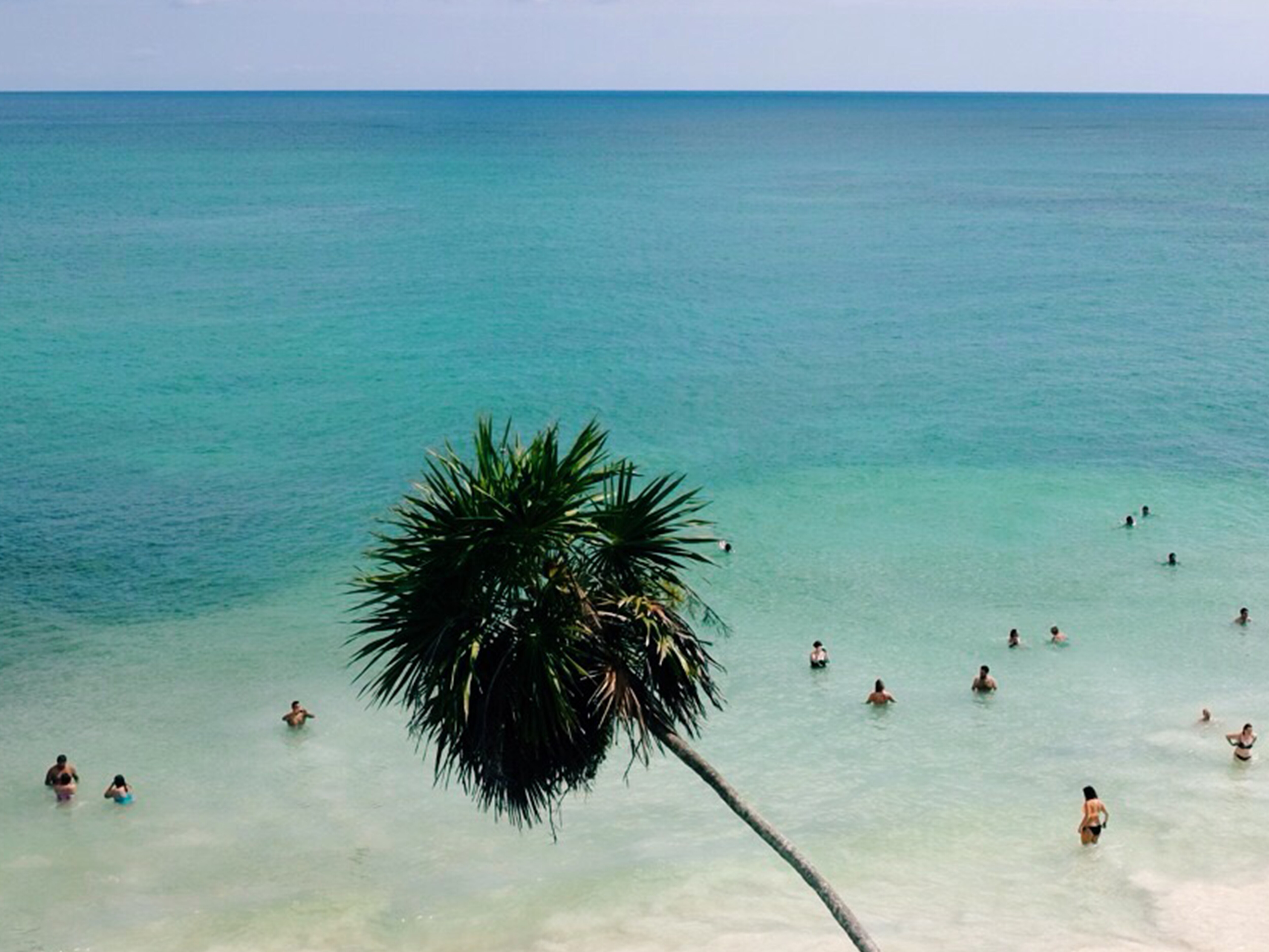 Landscape view of Tulum, Mexico