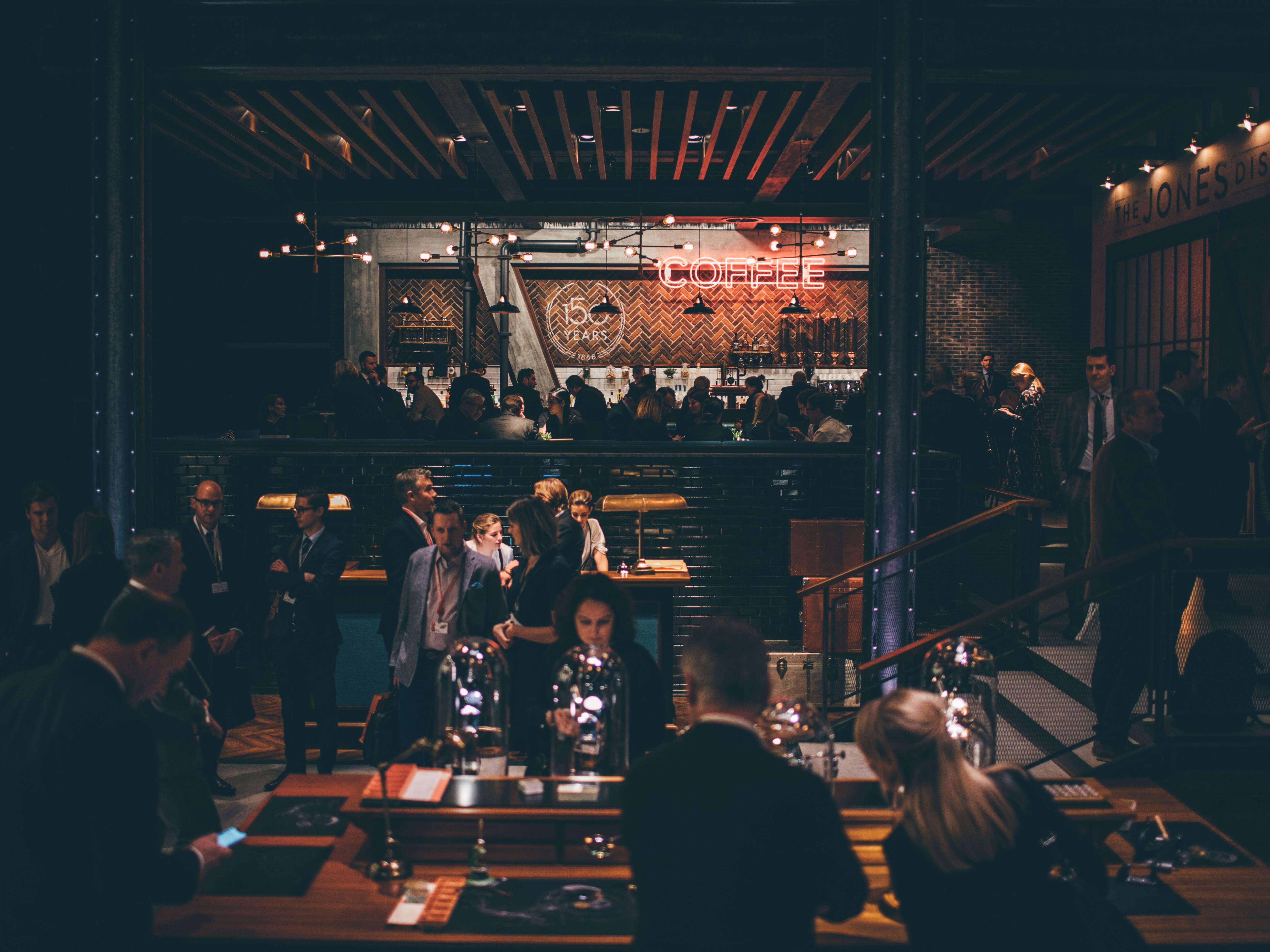IWC industrial-style booth at SIHH 2018 - atmosphere