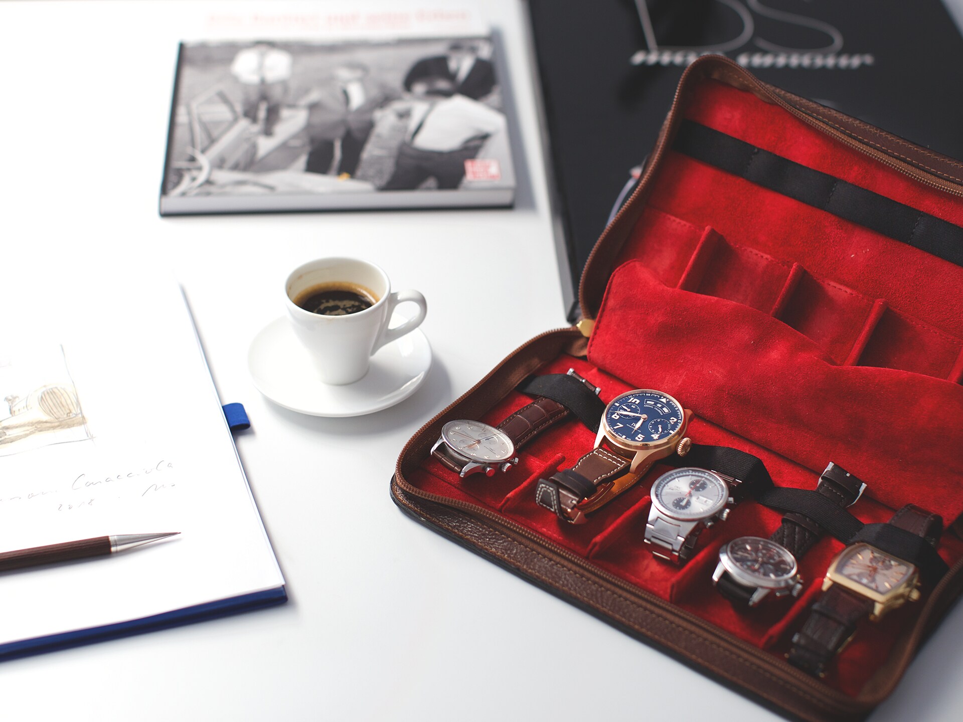 Hans Ulrich Scholpp's IWC watch collection