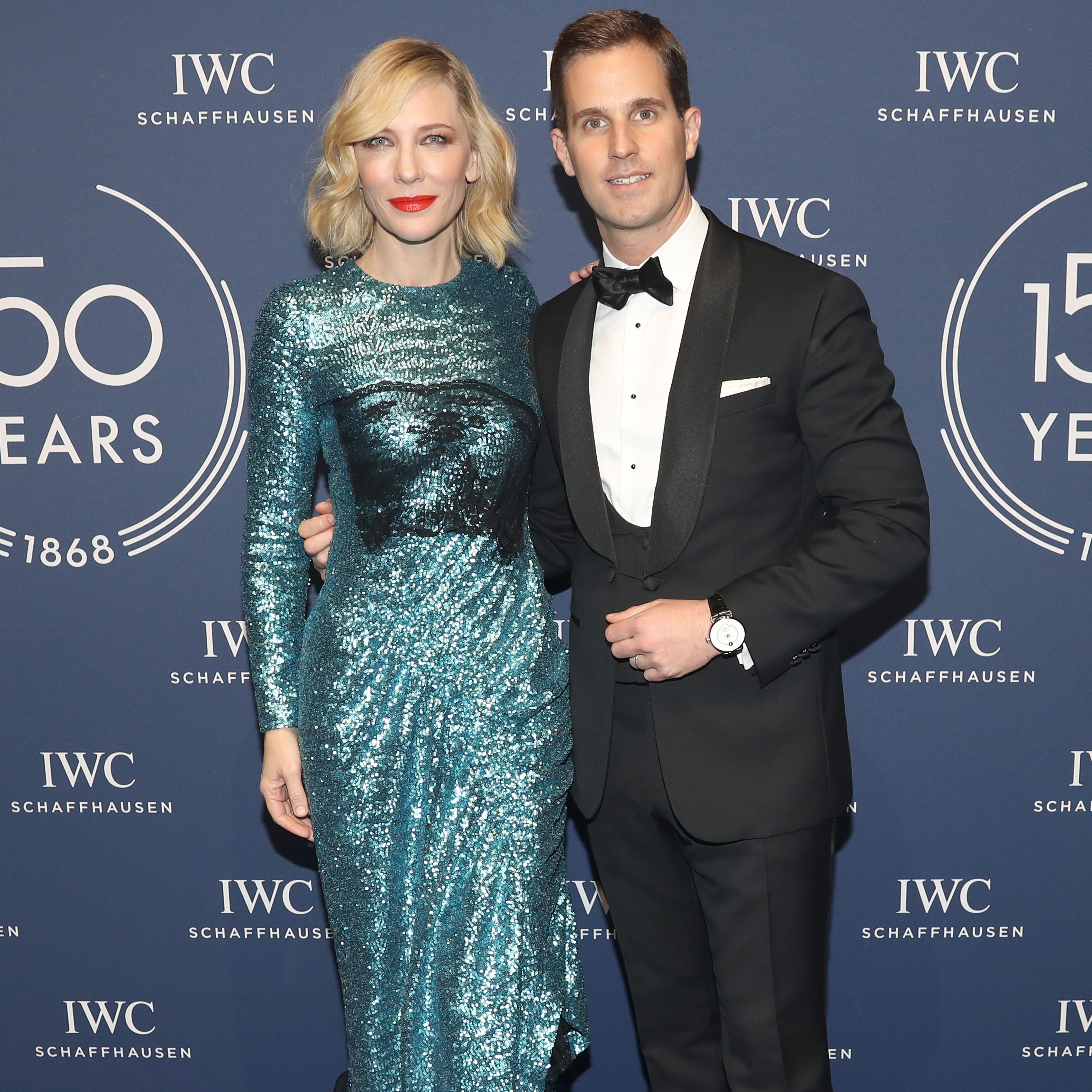 Les invités assistent au gala organisé par IWC Schaffhausen pour fêter le 150e anniversaire de la Maison et le lancement de sa collection anniversaire au SIHH 2018