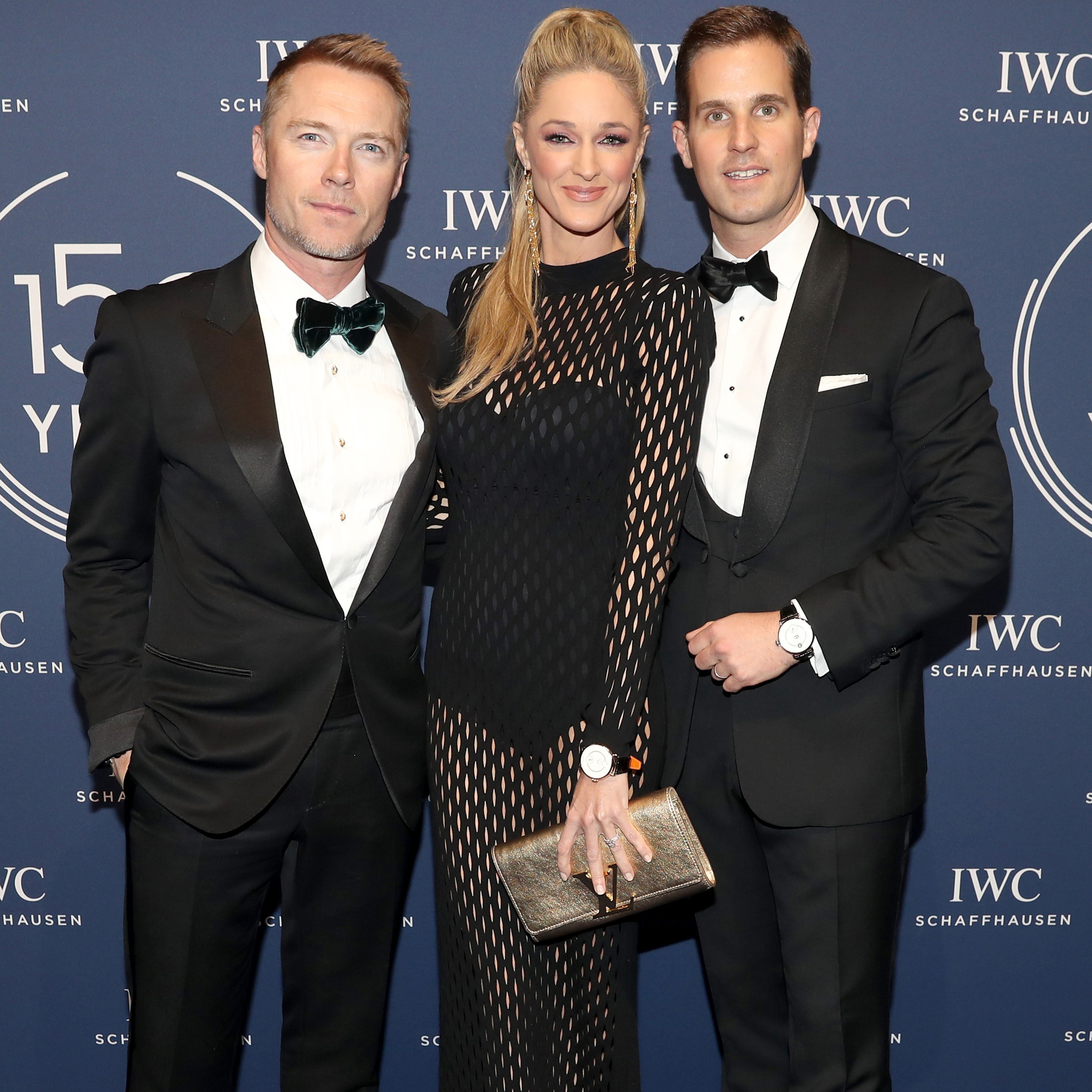 Les invités assistent au gala organisé par IWC Schaffhausen pour fêter le 150e anniversaire de la Maison et le lancement de sa collection anniversaire au SIHH 2018