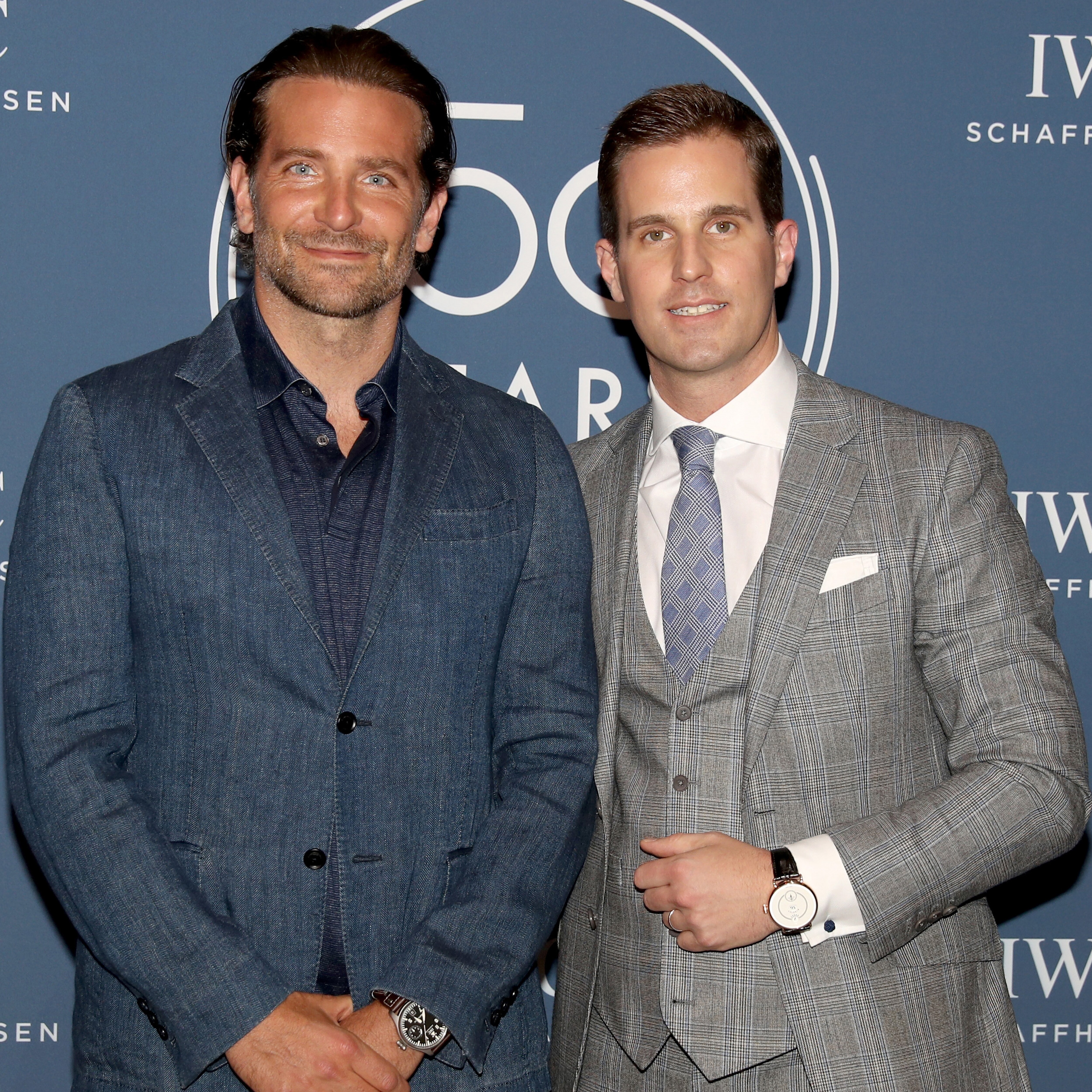 Les invités visitent l’espace IWC lors du lancement de la collection anniversaire au SIHH 2018
