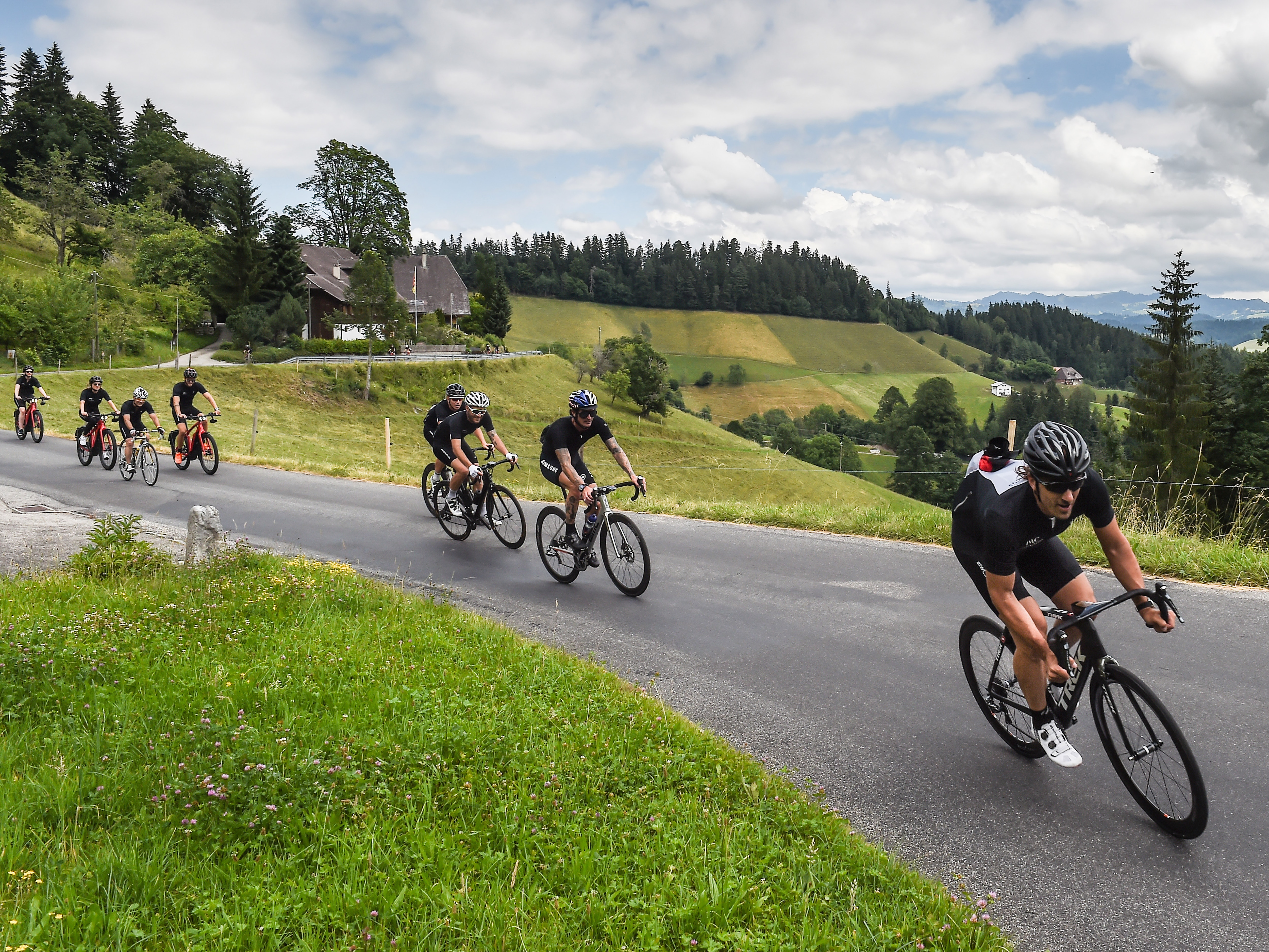 Riding the hills of Berne