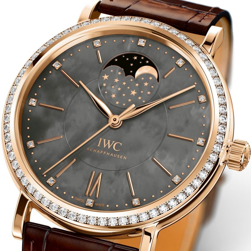 IWC Portofino Automatic IW356303, Stick indices, 2009, Very good, Housing steel, Strap: Leather