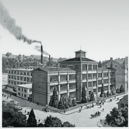 Image of Homberger Stammhaus Stahlstich