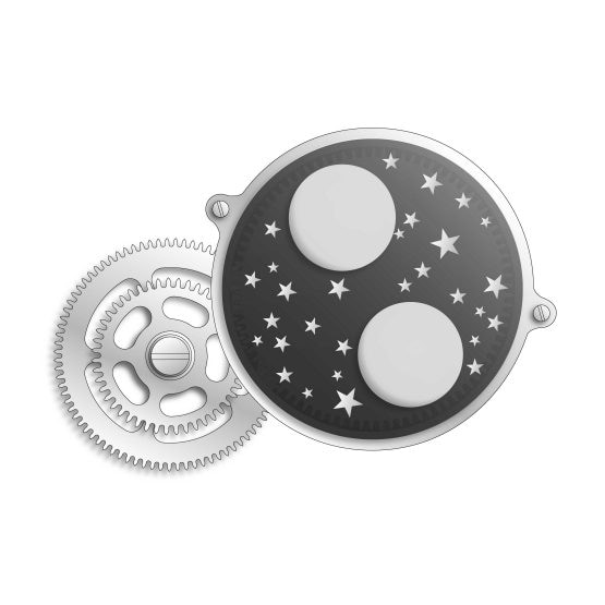 Moon phase display