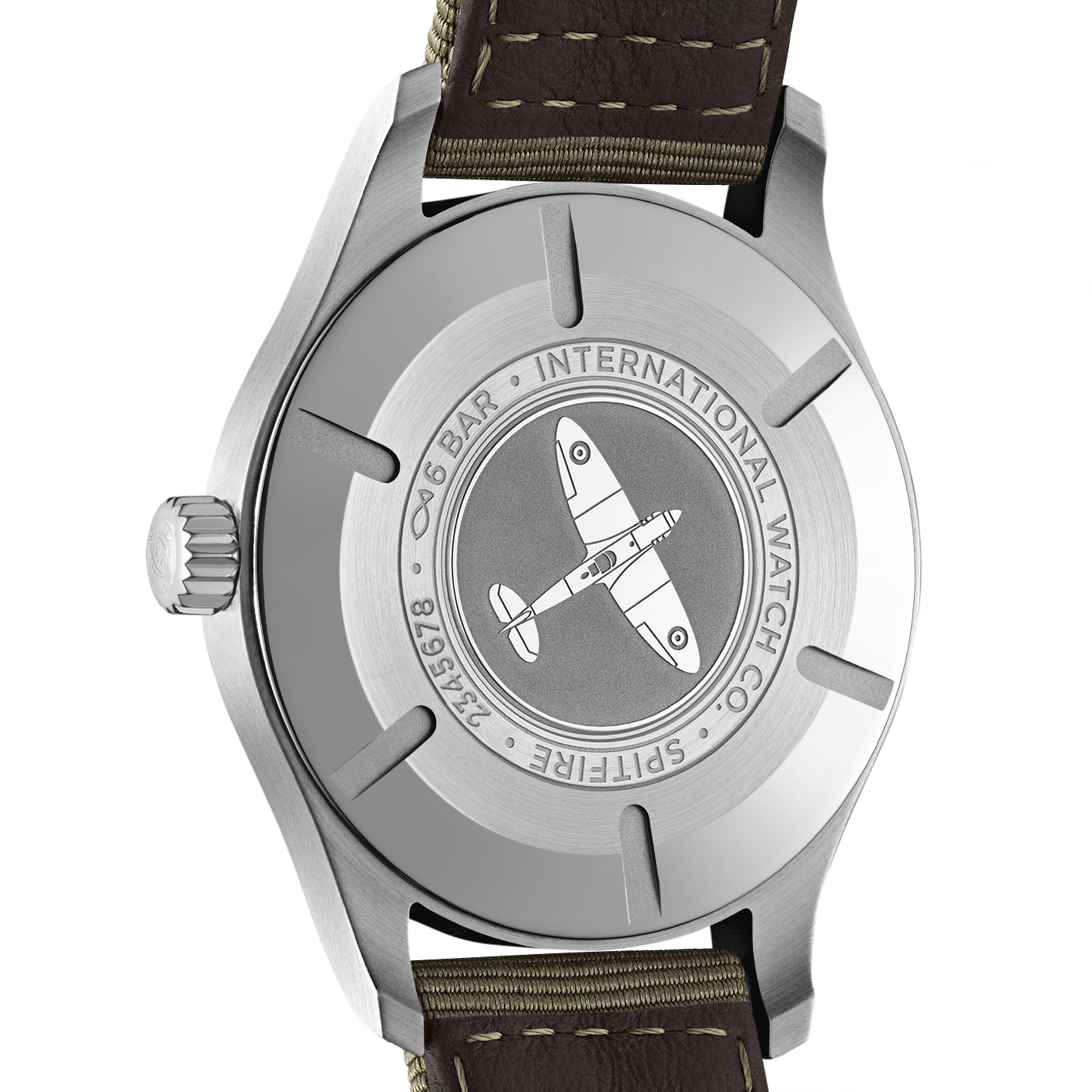 Iwc schaffhausen pilot's watch top chronograph spitfire
