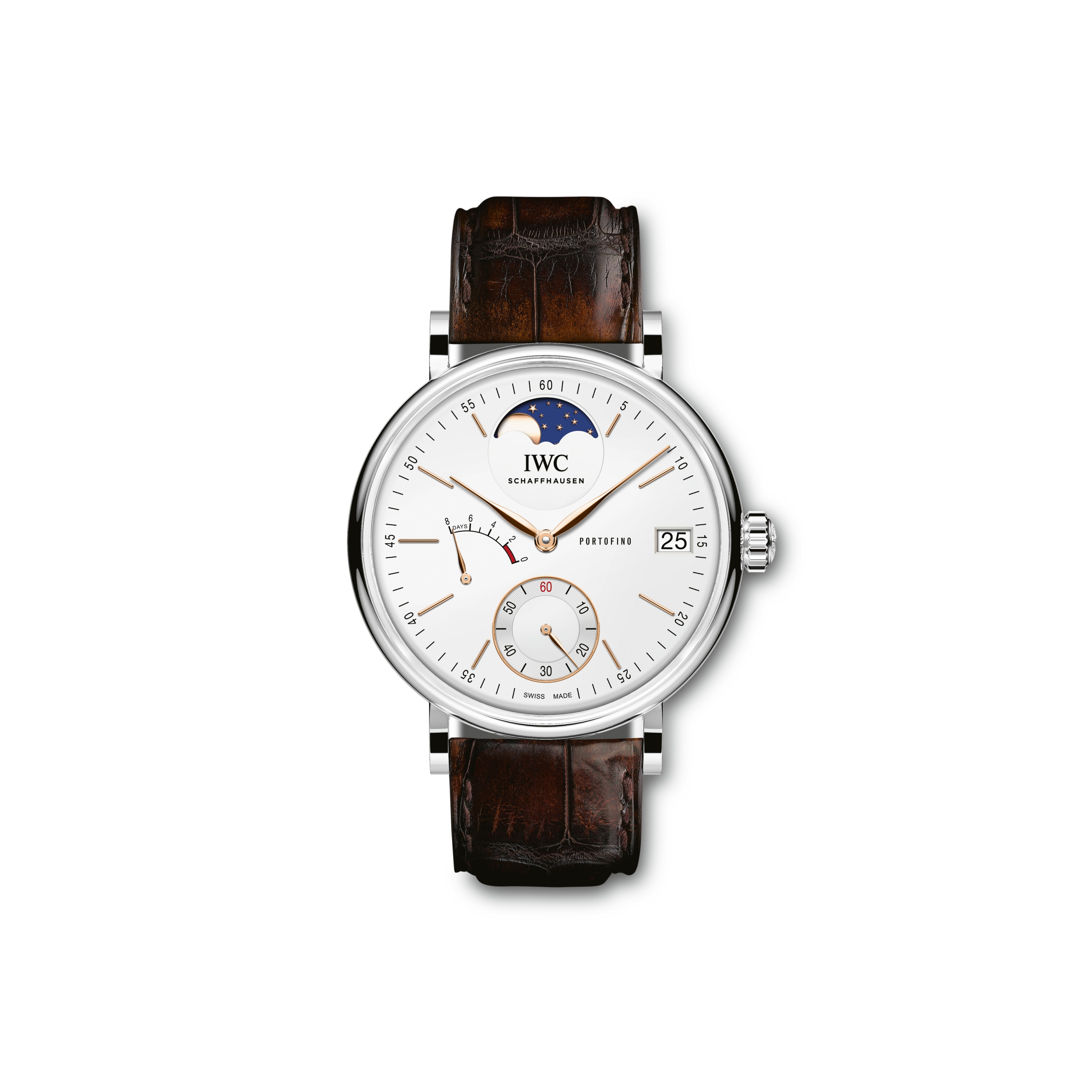 IWC Portofino Automatic Silver Dial Men's Watch - IW356505