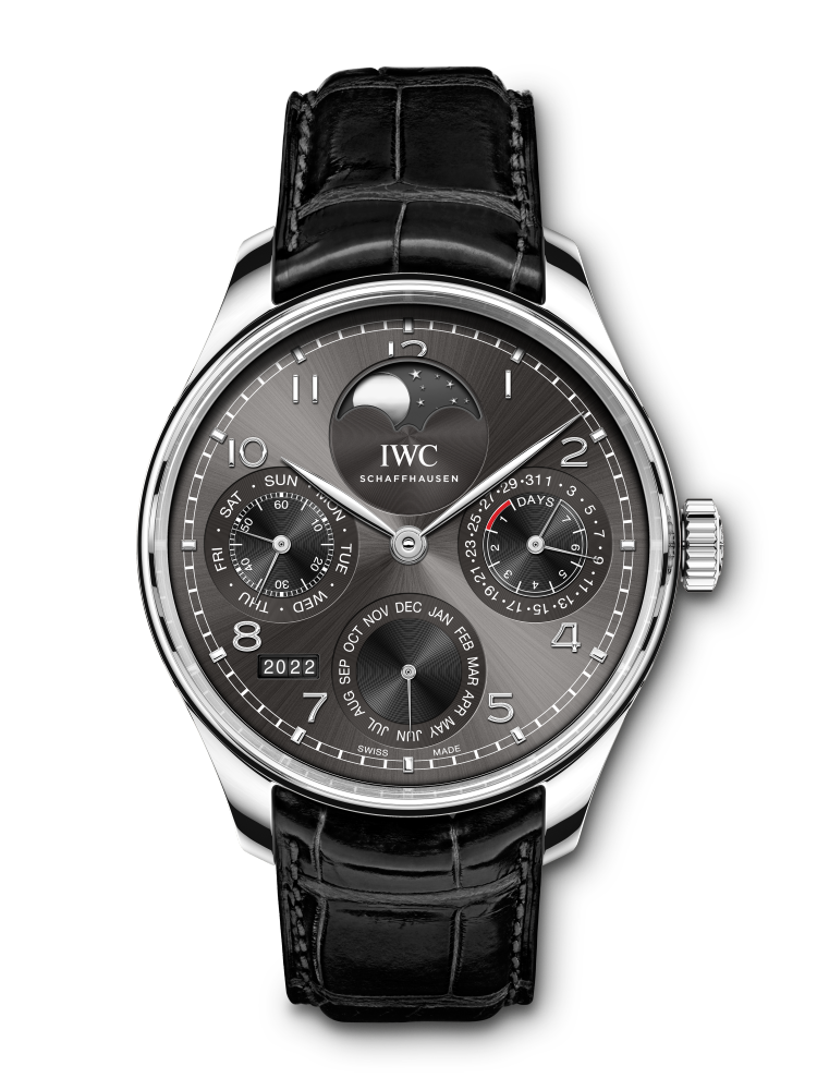 IWC Electronic Jumbo blue dial