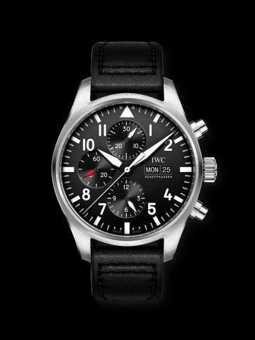 IWC Pilot's Watch Automatic Spitfire IW326801 Black Dial New Watch Men's Watch