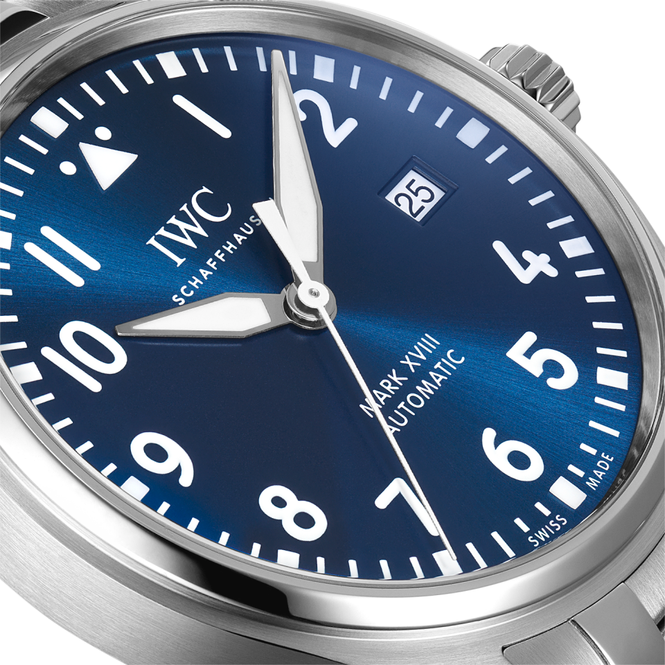 iwc pilot's watch mark xviii edition antoine de saint exupéry