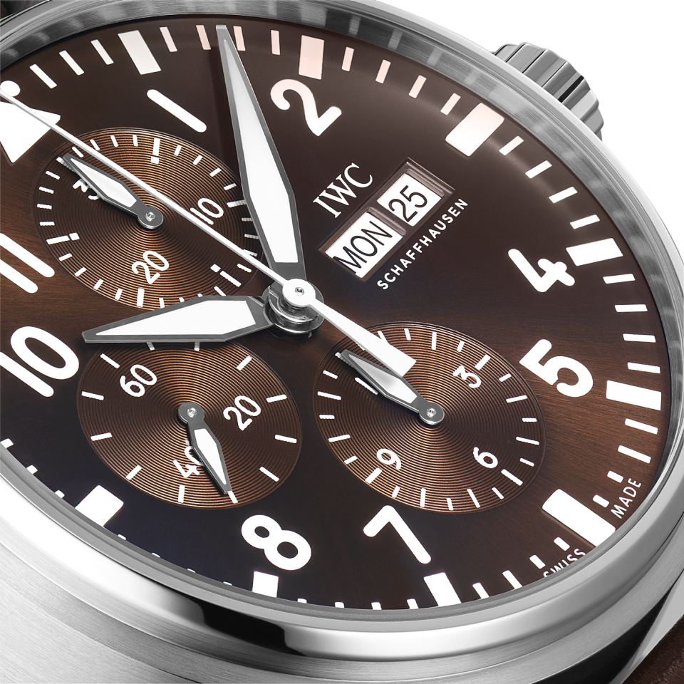 iwc pilot antoine de saint exupéry chronograph