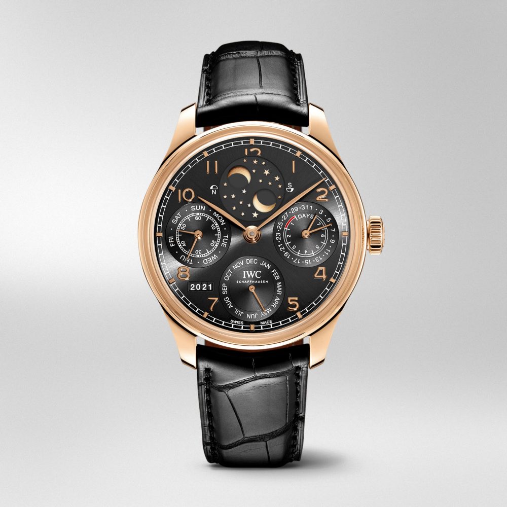 IWC Portuguese Perpetual Calendar IW502122 Roségold aus 2010 Box + Papiere