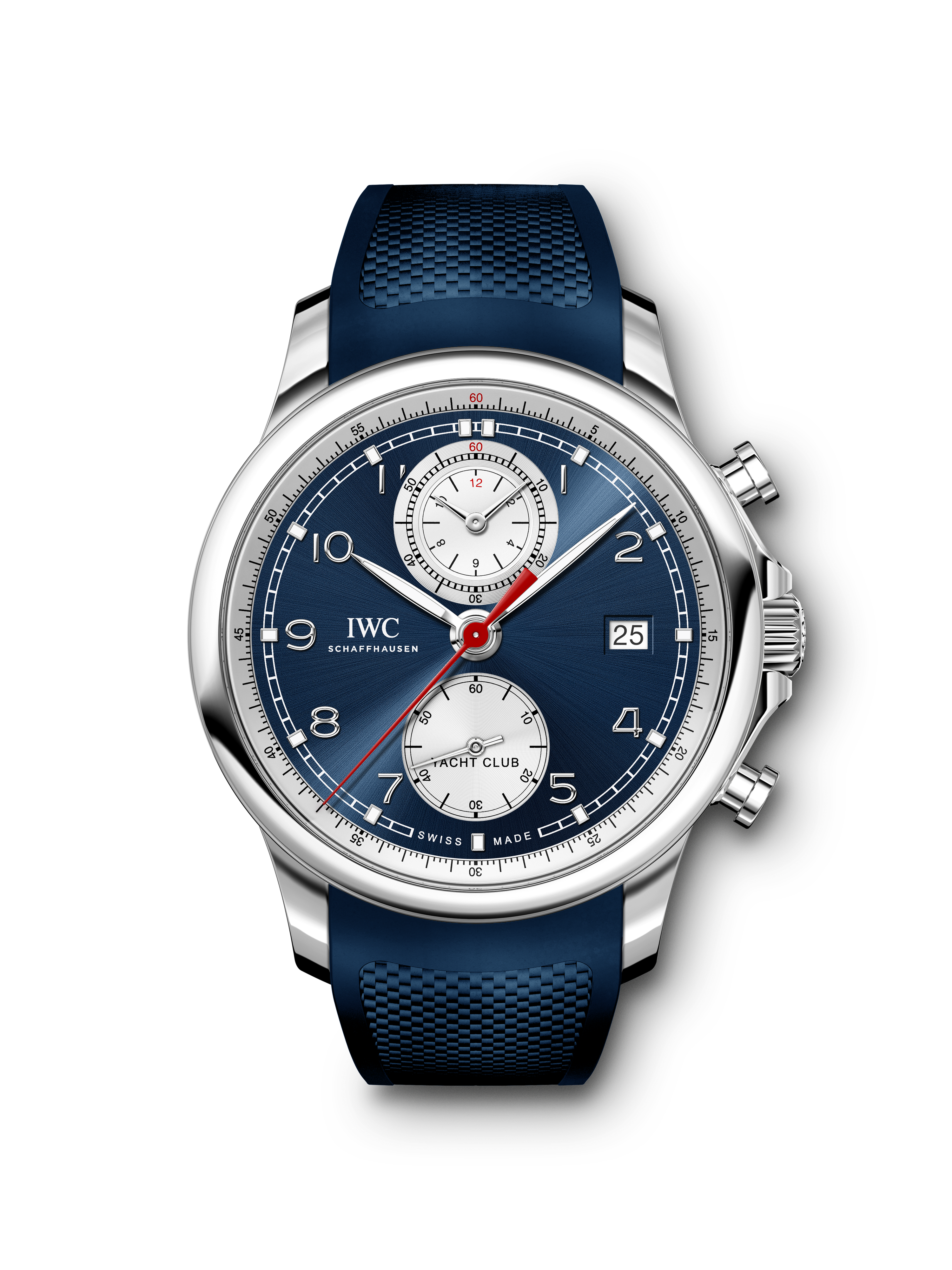 iwc yacht club blue