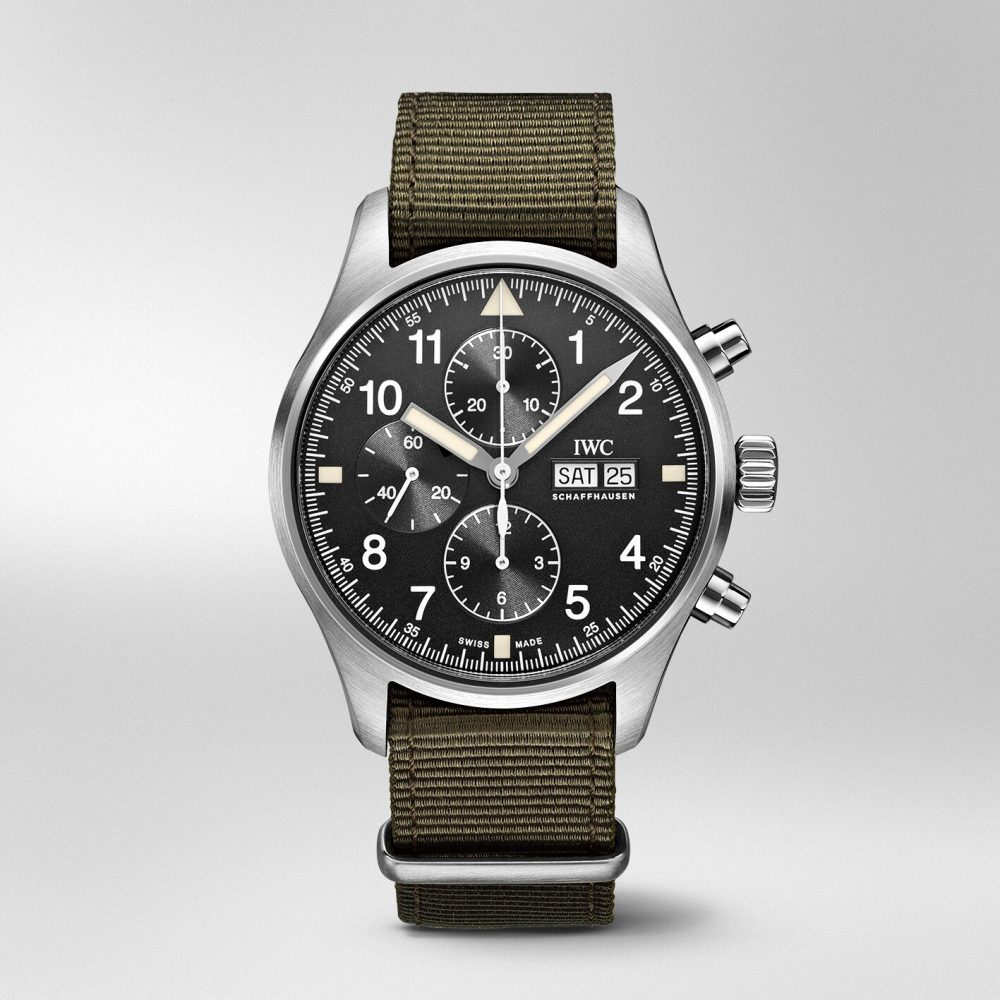 IWC BIG PILOT’S WATCH ANNUAL CALENDAR EDITION “150 YEARS”IWC Chronograph IW371447 Automatic Winding Men's [ev10] [Used]