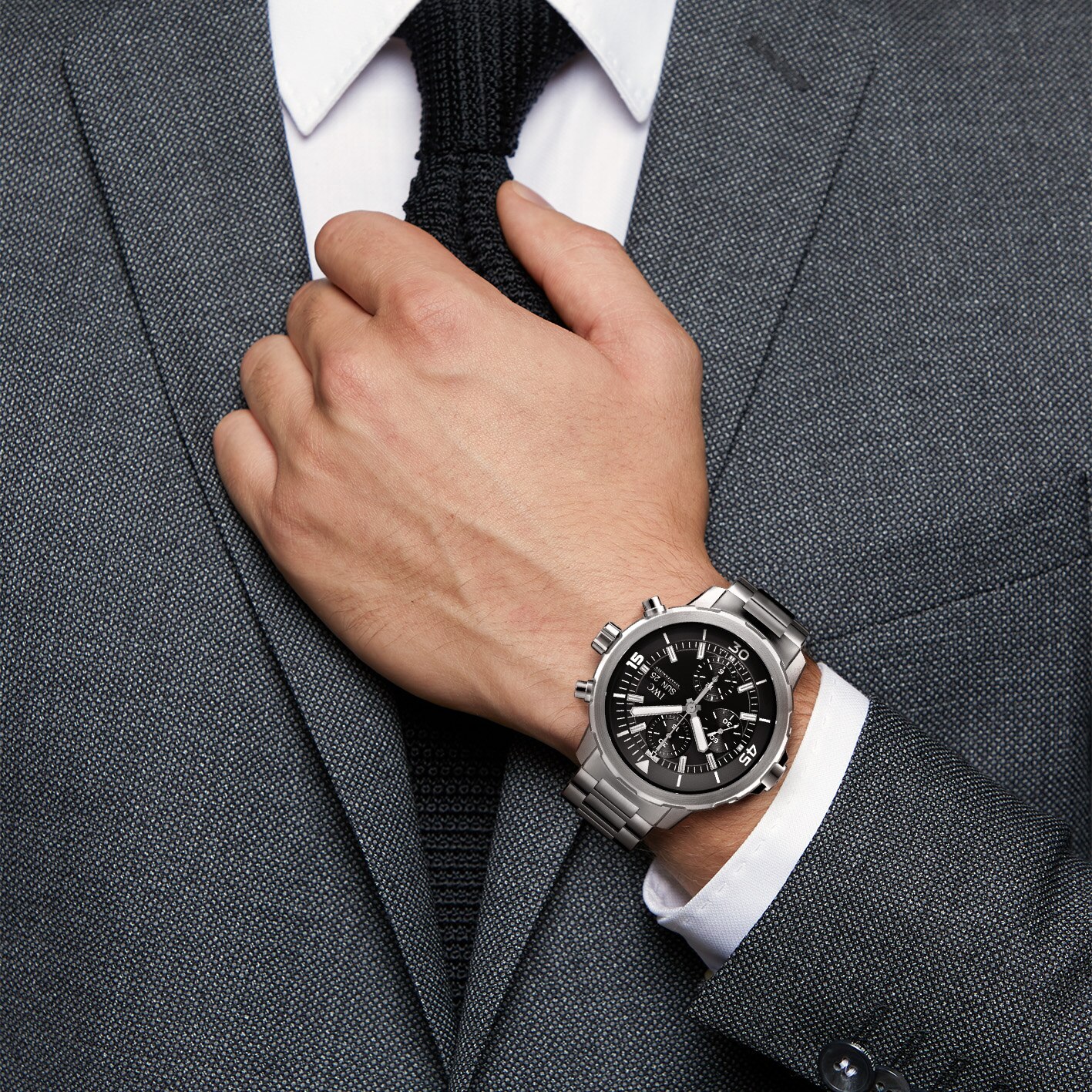 Iwc aquatimer chronograph blue sale