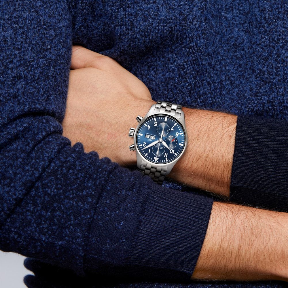 Edelstahl-Armband Für IWC Pilot Mark 17/18 & Little Prince – 20/21 Mm Breite, Mit Werkzeug