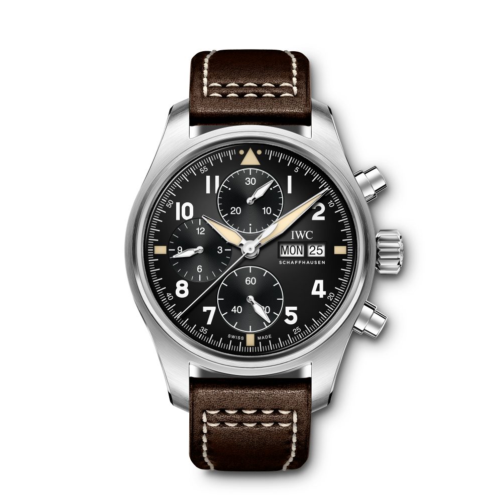 IWC 'Galapagos 'Aquatimer Chronograph IW379502IWC Flatline Yellow Gold 18K 33mm Quartz 7485