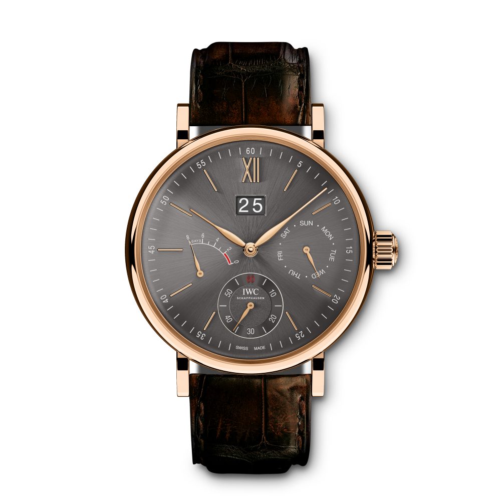 IW516203 Portofino Hand Wound Day Date