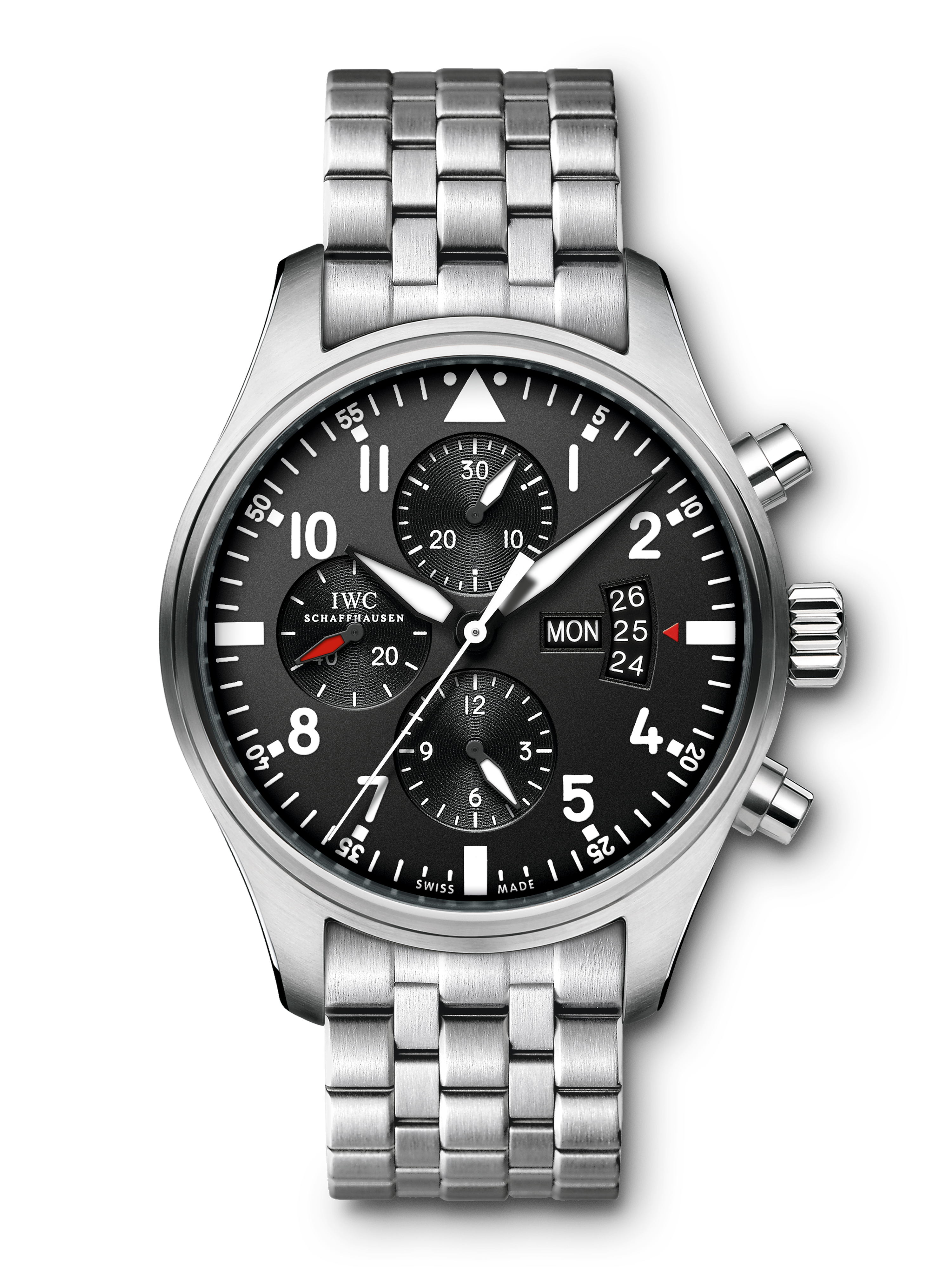 IWC Porsche Design Mondphase Chrono - Ref. 3742/3748 - Titan - IWC Box/Garantiekarte - Quartz - 36mm - AAW