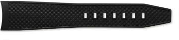 Black rubber strap