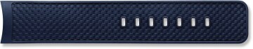 Blue rubber strap with quick-change system