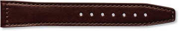 Dark brown calfskin strap by Santoni