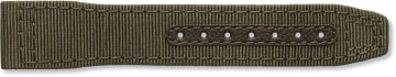 Green textile strap