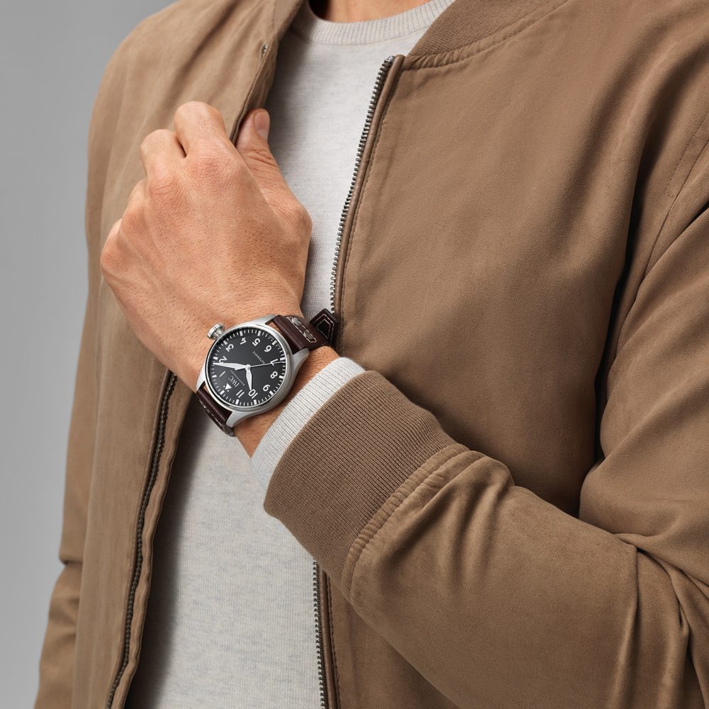IWC純正】布製インレイ付きラバー・ストラップ 縦横無尽