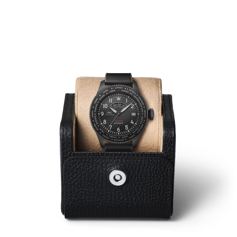 IW395505 Pilot s Watch Timezoner TOP GUN Ceratanium