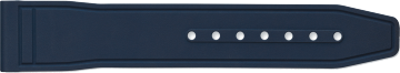 Blue rubber strap with EasX-CHANGE® system