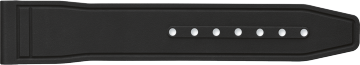 Black rubber strap with EasX-CHANGE® system