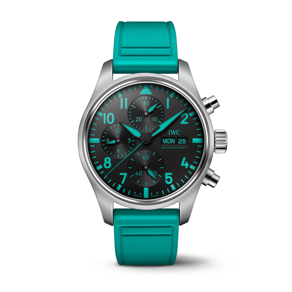 IW388108 Pilot s Watch Chronograph 41 Edition Mercedes AMG PETRONAS Formula One Team