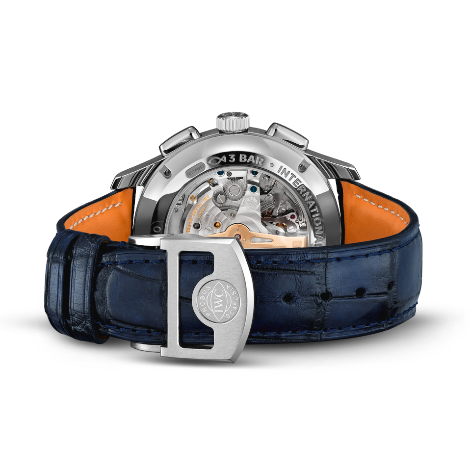 Iwc portugieser tourbillon rétrograde chronograph on sale