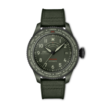 IWIW395601 - Pilot’s Watch Timezoner TOP GUN Woodland 