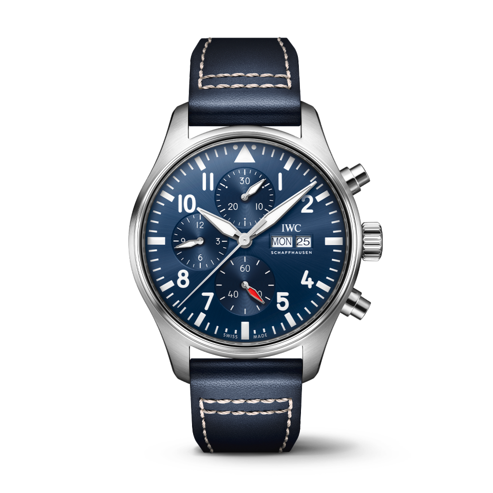 Iwc blue hotsell dial pilot