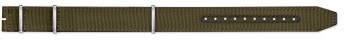 Green textile strap