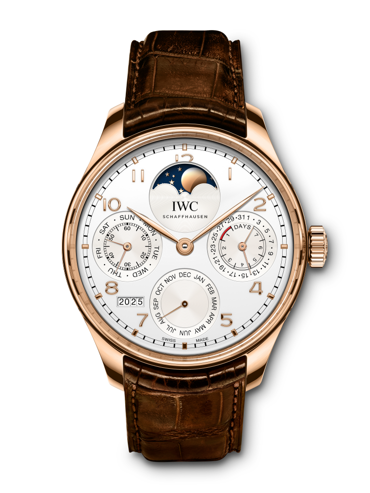 Iwc gold chronograph outlet