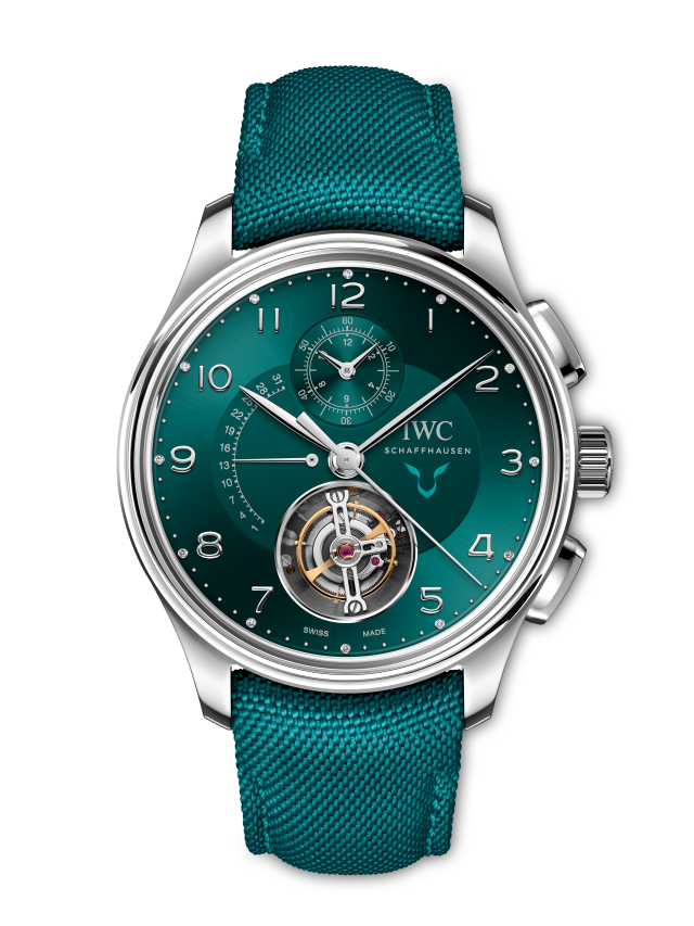 IWC JOURNAL Whirlwind in Teal IWC Schaffhausen