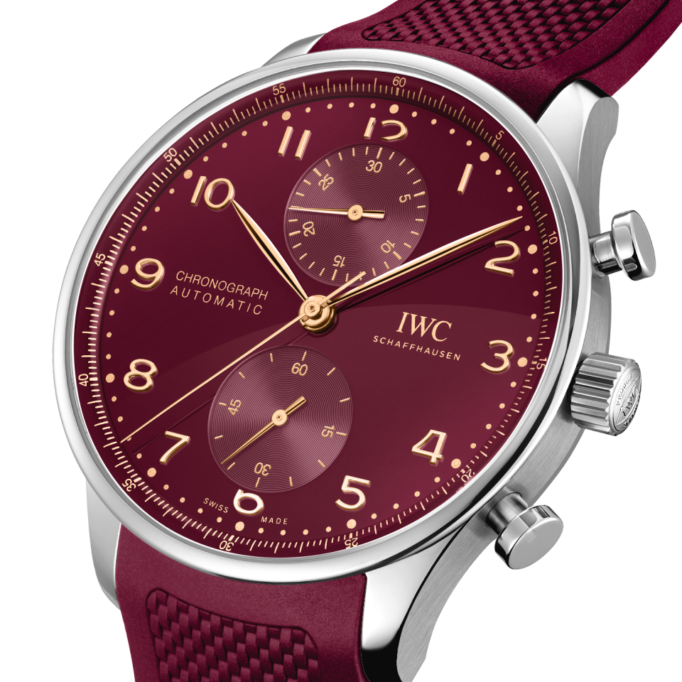 Iwc best sale portuguese red