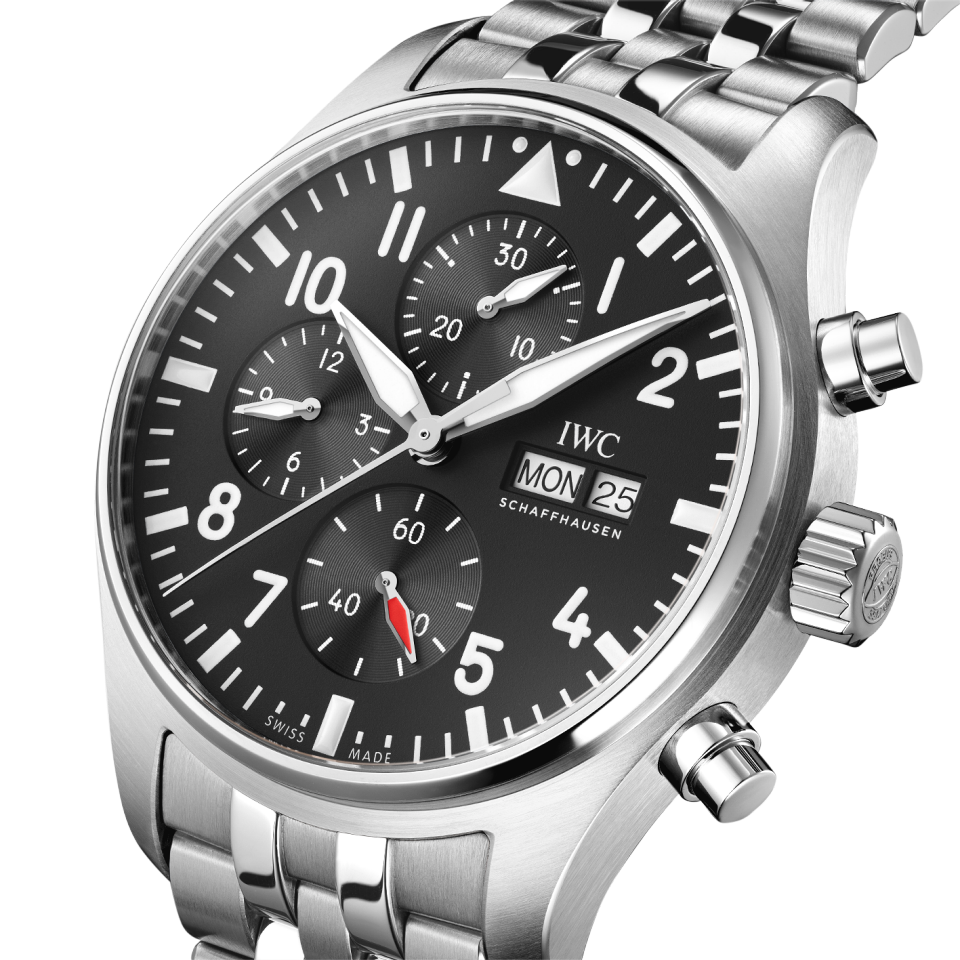 Iwc chronograph hot sale