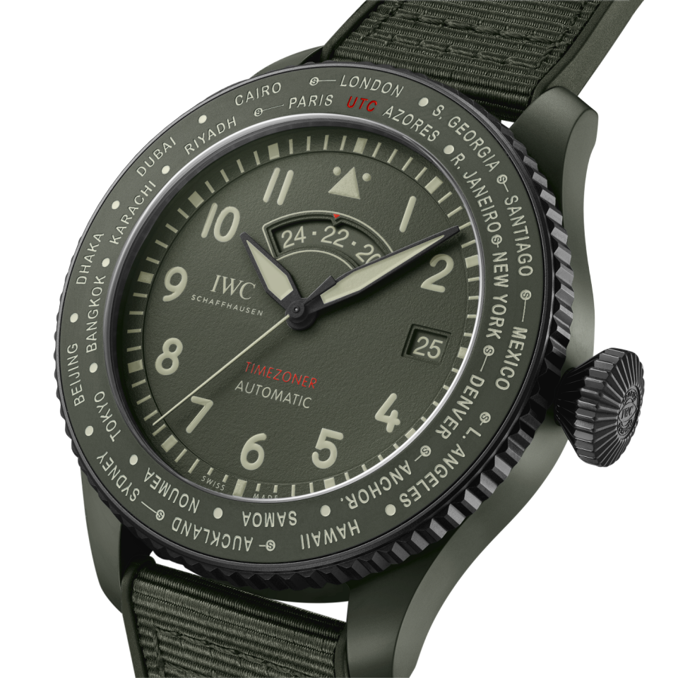 Iwc pilot on sale timezoner