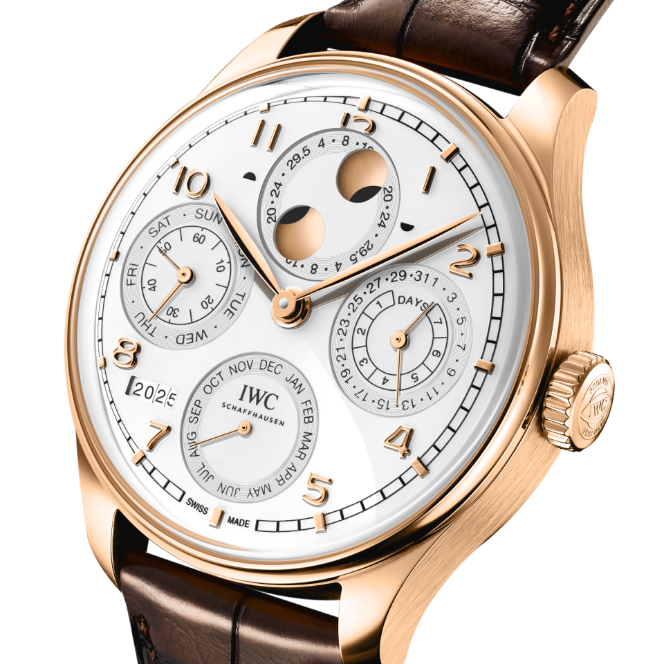 Iwc portuguese perpetual calendar fiyat clearance
